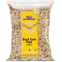 Rani Black Eyed Peas, Dried Cowpeas (Lobhia) 32Oz (2Lbs) 908G ~ All Natural | Vegan | Kosher | Gluten Friendly | Product Of Usa