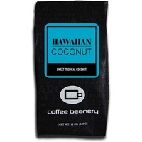 Hawaiian Coconut Coffee By Coffee Beanery | 12Oz Flavored Coffee Ground Medium Roast Coffee| 100% Specialty Arabica Coffee Ground | Gourmet Coffee | Flavored Ground Coffee Medium Roast
