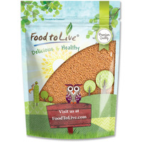 Food To Live - Yellow Mustard Seeds, 2.5 Pounds Whole Spice, Vegan, Kosher, Bulk. Spicy, Pungent Flavor. Rich In Selenium, Fiber. Perfect For Pickling, Condiments, Homemade Dips, And Marinades