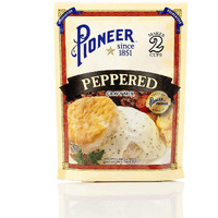 Pioneer Brand Peppered Gravy Mix (2.75 Oz Packets) 3 Pack