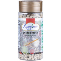 Ramaroma White Pepper (Peppercorns) Whole, Spice 3Oz (100G) ~ (Safed Mirch Sabut) All Natural | Vegan | Gluten Friendly| Non-Gmo | Organic Whole White Pepper Spices