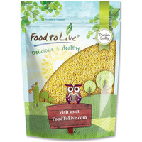 Food To Live Hulled Millet, 1.5 Pounds - Whole Grain Seeds, Kosher, Raw, Bulk