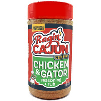 Ragin' Cajun Chicken Or Gator Cajun Seasoning 8 Oz (Pack Of 1)