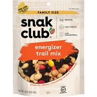 Snak Club Energizer Trail Mix, Gluten Free, 1 Pound (Pack Of 6)