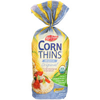 Real Foods Organic Corn Thins - Case Of 6 - 5.3 Oz.