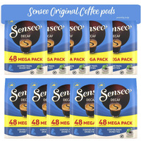 Senseo Decaf Coffee Pods - 480 Count Pack Of 10 (48 Pods Each) - Perfect For Coffee Makers - Enjoy Rich, Full Flavor Without The Caffeine - Convenient, Single-Serve Pods For Anytime Enjoyment