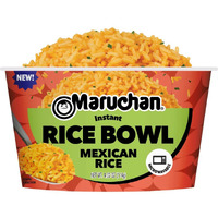 Maruchan Microwavable Mexican Rice Bowl, Instant Spanish Rice, 4.2 Oz, 6 Count