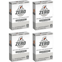 G Zero Thirst Quencher Powder Packets, 0.10 Oz Individual Packets (40 Count) (Glacier Cherry)