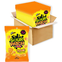 Sour Patch Kids Peach Soft & Chewy Candy, Bulk Candy, 12-8.07 Oz Bags