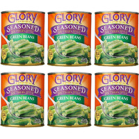 Glory Foods Seasoned Southern Style Green Beans (6 Pack, Total Of 162Oz)