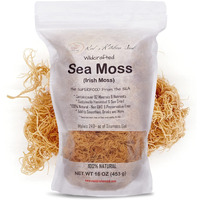 Irish Sea Moss | Seamoss | Wildcrafted - 100% Natural, Makes 240+ Oz Of Sea Moss Gel, From St. Lucia | 1 Pound - 16Oz
