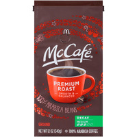 Mccafe Premium Roast Decaf Ground Coffee (12Oz Bags, Pack Of 6)