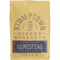 Stumptown Coffee Roasters, Medium Roast Whole Bean Coffee - Homestead Blend 12 Ounce Bag With Flavor Notes Of Milk Chocolate, Cherry And Orange