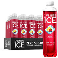 Sparkling Ice, Berry Lemonade Sparkling Water, Zero Sugar Flavored Water, With Vitamins And Antioxidants, Low Calorie Beverage, 17 Fl Oz Bottles (Pack Of 12)