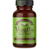 Vanilla Bean Paste For Baking And Cooking - Gourmet Madagascar Bourbon Blend Made With Real Vanilla Seeds - 8 Ounces