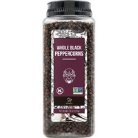 Soeos Black Peppercorns, 18Oz (Pack Of 1), Non-Gmo, Kosher, Packed To Keep Peppers Fresh, Peppercorn For Grinder Refill, Whole Peppercorns