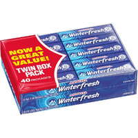 Wrigley's Winterfresh Chewing Gum Bulk Pack, 5 Stick (Pack Of 40)