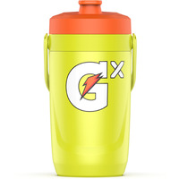 Gatorade Gx Performance Jug, 64Oz, Leakproof, Non Slip Grip, Great For Athletes, Neon Yellow