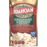 Idahoan Mashed Potatoes, Baby Reds With Roasted Garlic And Parmesan, 4.1 Ounce (Pack Of 10)