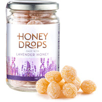 Gourmanity Honey Drops Made With Lavender Honey, Fruity And Floral Touch Carefully Crafted From Natural Honey, Gift Your Family Artisan European Candy, Made In Provence, France, 7Oz