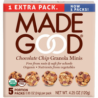Made Good Granola Minis Chocolate Chip, 24 Gram, (Pack Of 6)