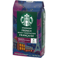 Starbucks Whole Bean Coffee, Dark Roast Coffee, French Roast, 100% Arabica, 1 Bag (40 Oz)
