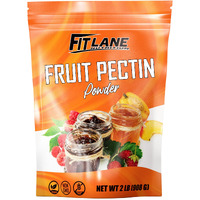 Fruit Pectin Powder 2 Lbs - For Canning Jams And Jellies - Natural, Vegan And Non-Gmo. Premium Bulk Powder. Great For Apple Pie Filling - By Fit Lane Nutrition - Value Size Bag