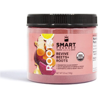 Smart Pressed Juice Revive Beets & Roots | Healthy Pre-Workout Substitute & Energy Boost With Nitric Oxide | Turmeric, Ginger, Carrots, Rhodiola, Lemon & Kale | Usda Organic & Made In The Usa