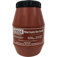 Krinos Pitted Country Olive Mix 4.4 Lb