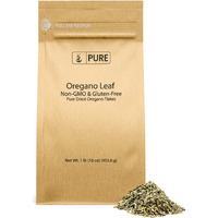 Pure Original Ingredients Oregano Leaf Flakes (16 Oz) Pure & Natural, Gluten-Free