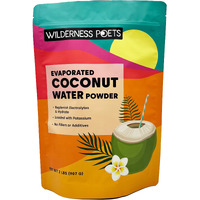 Wilderness Poets, 100% Evaporated Coconut Water Powder - No Maltodextrin, No Fillers, No Additives - 1 Ingredient - Instant Mix (32 Ounce)