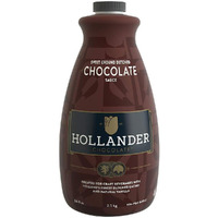 Dutched Chocolate Caf   Sauce By Hollander Chocolate Co. | 64 Fl Oz | No Pump Included