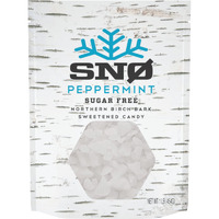Peppermint Keto Xylitol Candy Chips - Sn 1Lb Bag - Sugar-Free Candy With Only 2 Ingredients | Low Carbs, Diabetic-Friendly, Non-Gmo, Vegan, Gf & Kosher | Purest Candy In The World!