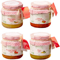 Patricia Quintana Authentic Mexican Salsa Sampler Pack - Enjoy Roasted Tomato & Jalapeo Salsa, Extra Spicy Jalapeo Salsa, Chile De   Rbol & Cilantro Salsa, And Three Chiles Salsa (4 Bottles)