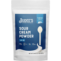 Judee's Sour Cream Powder 0.68Kg (1.5 Lb) - Made From Real Sour Cream, Non Gmo, Rbst Hormone Free, Made In Usa, Keto Friendly,- Dedicated Gluten & Nut Free Facility