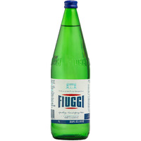 Fiuggi - Natural Mineral Sparkling Water, (6)- 1L Glass Bottles