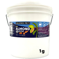 Wilderness Poets, Organic Almond Butter (7 Pound - 1 Gallon) - Raw, Unsweetened, Salt-Free, Vegan Nut Butter