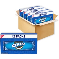 Oreo Chocolate Sandwich Cookies, 48 - 2 Oz Snack Packs (4 Boxes)