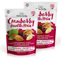 Nature's Garden Cranberry Health Mix - Healthy Snacks Single Serve Bags - All Natural Nuts - 22 Oz (Pack Of 2)
