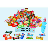 51 Japanese Snacks Box 40 Japanese Candy And 10 Japanese Kitkat Assortment 1 Ramune Bottle