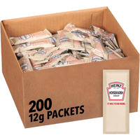 Heinz Horseradish Sauce Single Serve Packet (0.4 Oz Packets, Pack Of 200)