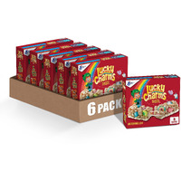 Lucky Charms Breakfast Cereal Treat Bars, Snack Bars, 6.8 Oz, 8 Ct (Pack Of 6)