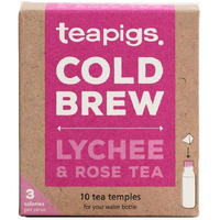 Teapigs Lychee & Rose Cold Brew Made With Whole Leaves (6 Packs Of 10 Tea Bags)