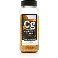 Spiceology & Derek Wolf - Chipotle Garlic Seasoning - Southwest Barbeque Rubs, Seasonings And Spice Blends - Use On: Pork, Wings, Eggs, Chicken, Beef, Ribs, Tacos And Vegetables - 20 Oz