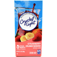 Crystal Light Strawberry Orange Banana 2.4 Ounces (2 Pack)