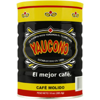 Yaucono Ground Coffee, Arabica, Medium Roast, Puerto Rico, 10 Ounce Can (Pack Of 1)