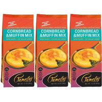 Pamela's Gluten Free Cornbread And Muffin Mix, 12 Oz (Pack Of 3)