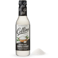 Collins Sugar Free Simple Syrup For Drinks, Sugar Free Coffee Syrup, Simple Syrup Cocktail Ingredients Simple Syrup Keto 12.7Oz