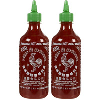 Huy Fong Sriracha Hot Chili Sauce Bottle-17 Oz-2 Pack