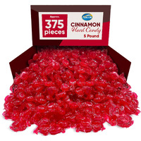 Arcor Cinnamon Hard Candy Bulk - 5 Pounds Of Approx 375 - Cinnamon Candy - Hard Candy Individually Wrapped, Christmas Candy Bulk